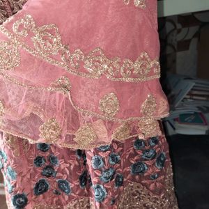 Embroidered Lehnga Dress