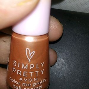 Avon Simply Pretty Color Me Pretty Nail Enamel - Code Cool Coral - NE06