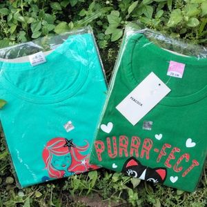 Set Of 2 New Tops For Girls