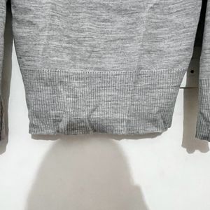 Woollen Grey Top