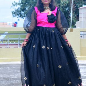 Neted Fashionable Gown