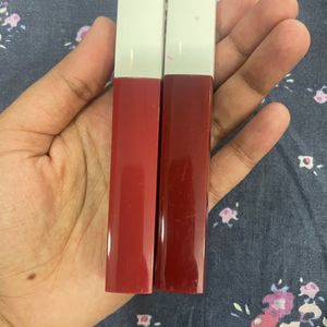 Combo of liquid matte maybelline newyork lipstick