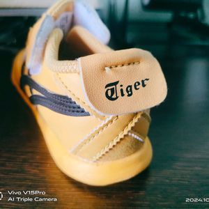 Onitsuka Tiger Unisex Kids Yellow Mexico 66 Sneake