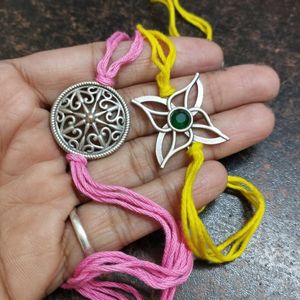 Brass Rakhi In 6 Different Designs 💕👌👌👌