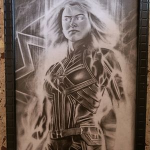 Marvel Pencil Art Sketch With Framing