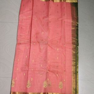 New Pure Kanchi Pattu Saree With blouse Piece