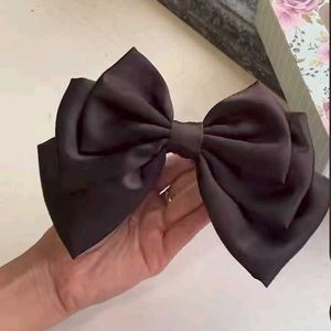 Black Bow Clip