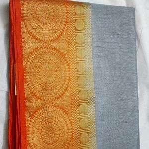 Banarasi Cotton Silk Saree