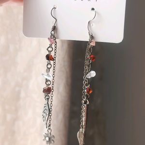 RED STONES EARRINGS