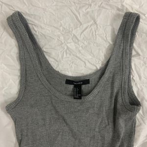 FOREVER 21 GREY BODYCON