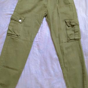 Unisex Olive Green Cargo