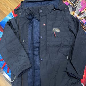 Brand new mens jacket with detachable hoodie