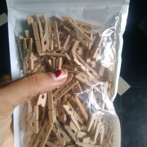Wooden Clips 1"