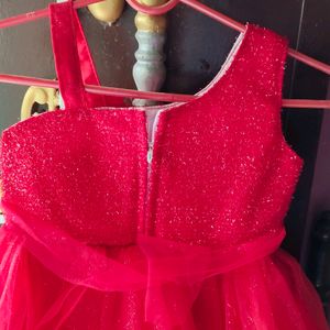 Beautiful ❤️ Red Colour Gown 😍😍 For Baby