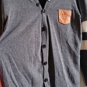 Made In Korean Open Cardigan