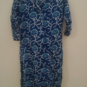 Navy Blue kurti