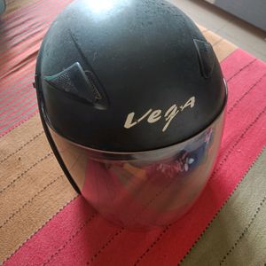 Big Size Helmet With Front Glass And Sunglasses