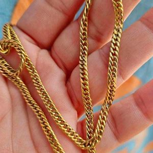 Golden Chain For Woman & Man