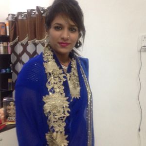 Beautiful Blue Saree