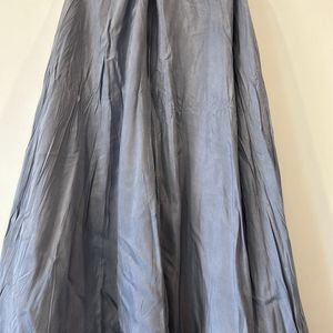 Grey Skirt Ghagra