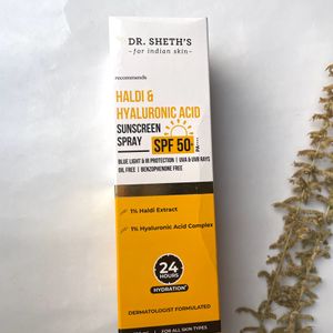 DR.sheth’s Haldi And Hyaluronic Acid spray