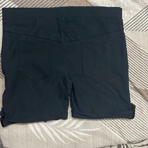 Black Dennim Shorts