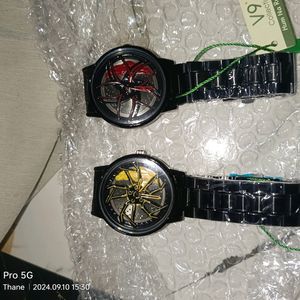 V9 Rotating Alloy Wheel Watch Totally New