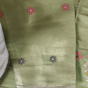 Banarasi Suit With Heavy Dupatta