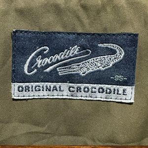 Crocodile Brown Zipper Jacket