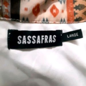 Sassafras Wrap Top Size M-36-38