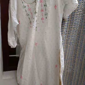 Xxxl Chanderi Silk Kurti