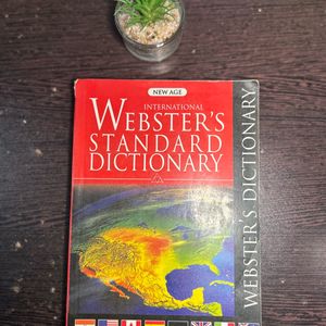 Webster’s Standard Dictionary✨