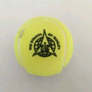 Light Yellow Colour Sixer Tennis Ball Pack Of 1