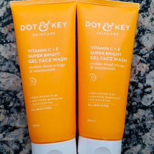 DOT & KEY Vitamin C + E Super Bright Gel Face Wash For Glowing And Brightening Skin