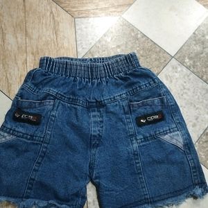 Blue Denim Hot Pant