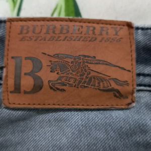 BURBERRY 32 WAIST GRAY COLOUR GOOD CONDITION