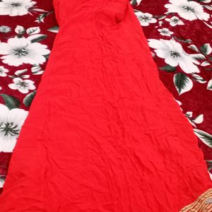 Sale 😍Red Sharara Frock Set