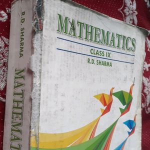 Class 9 R.D Sharma Maths Book