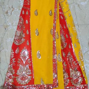 Beautiful Multi Colour Ready To Wear Saree