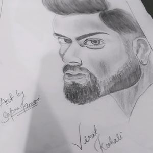 Virat Kohli Sketch❤️