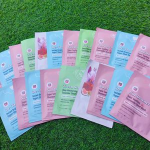 Combo Of 4 Sheet Masks