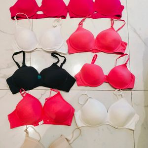 Combo Of 9 Padded Bra Brnd New Coin Fix