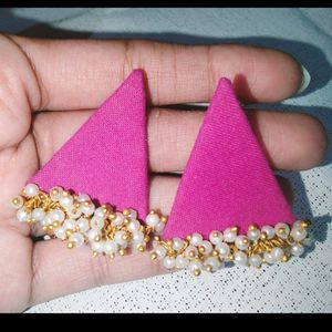 Fabric Earrings