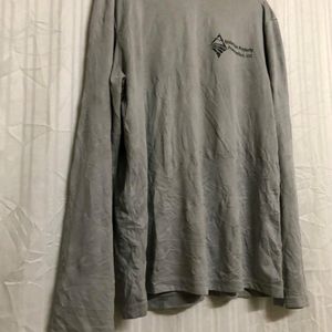 Grey Long Sleeve T Shirt