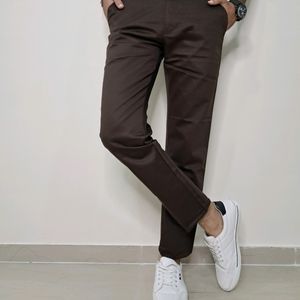 Kaulin 1003 Men's Equal Symbol Brown Trouser