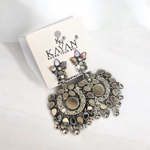 Dazzling Mirror Earrings