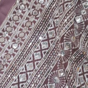 Semi Stitch  Lahnga With Dupatta