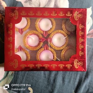 Pack Of 8 Diwali Diyas