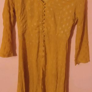 Yellow Kurti