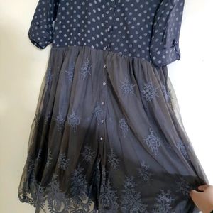 Women Button Dress